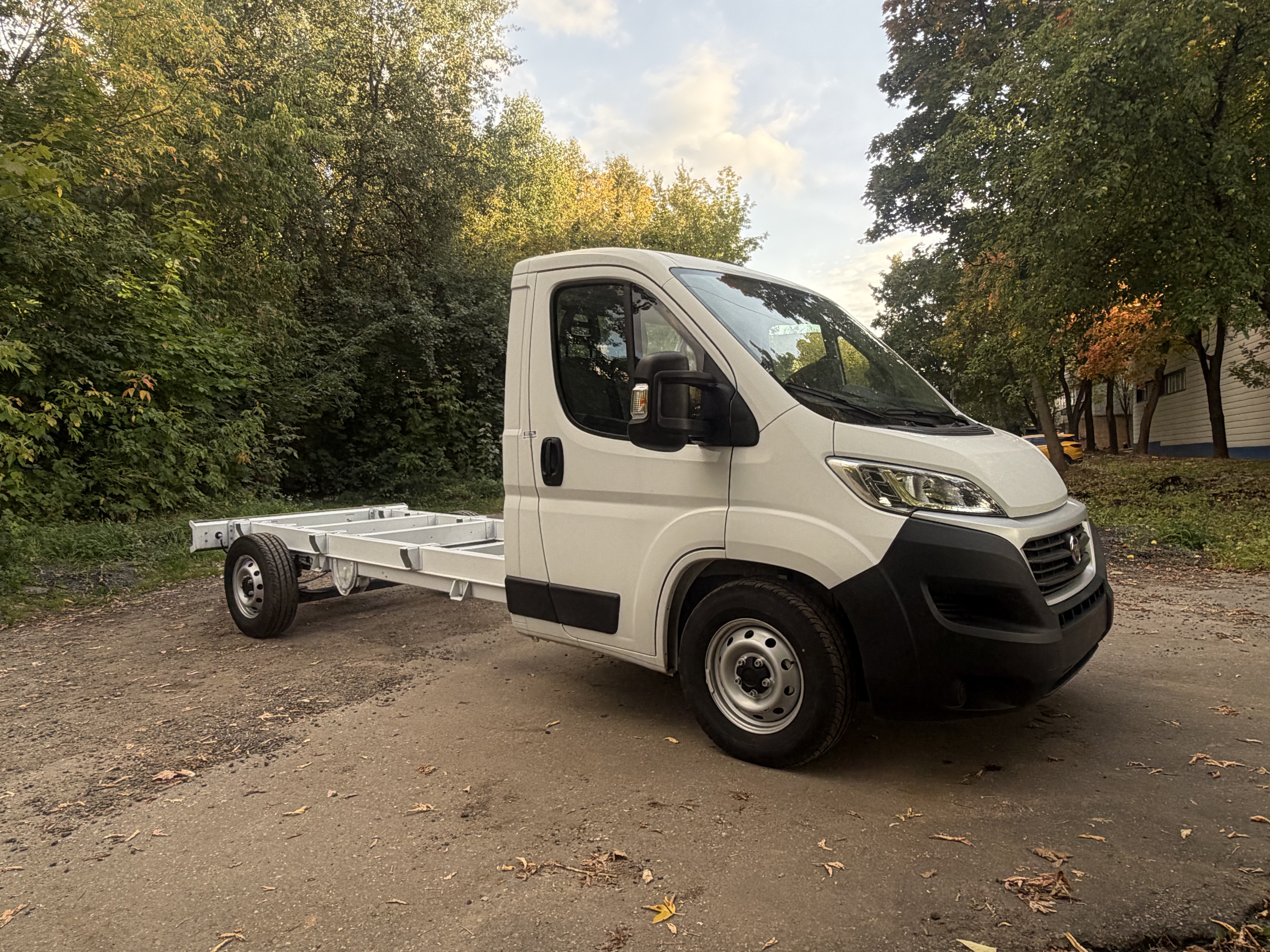 Тентованная надстройка Fiat Ducato